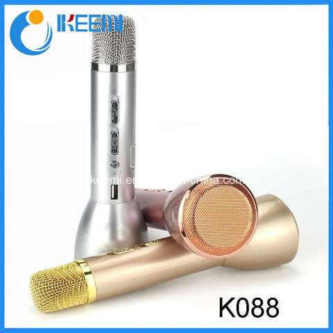 Wholesale Price K088 Microphone, Mini Karaoke Microphone Bluetooth Player