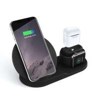 3 in 1 Wireless Charging Stand for Apple Watch Charging Station for Air/pods,Qi Fast Wireless Charger Dock